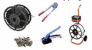 Heavy Duty FULL Pallet Strapping Banding Kit With Trolley 006